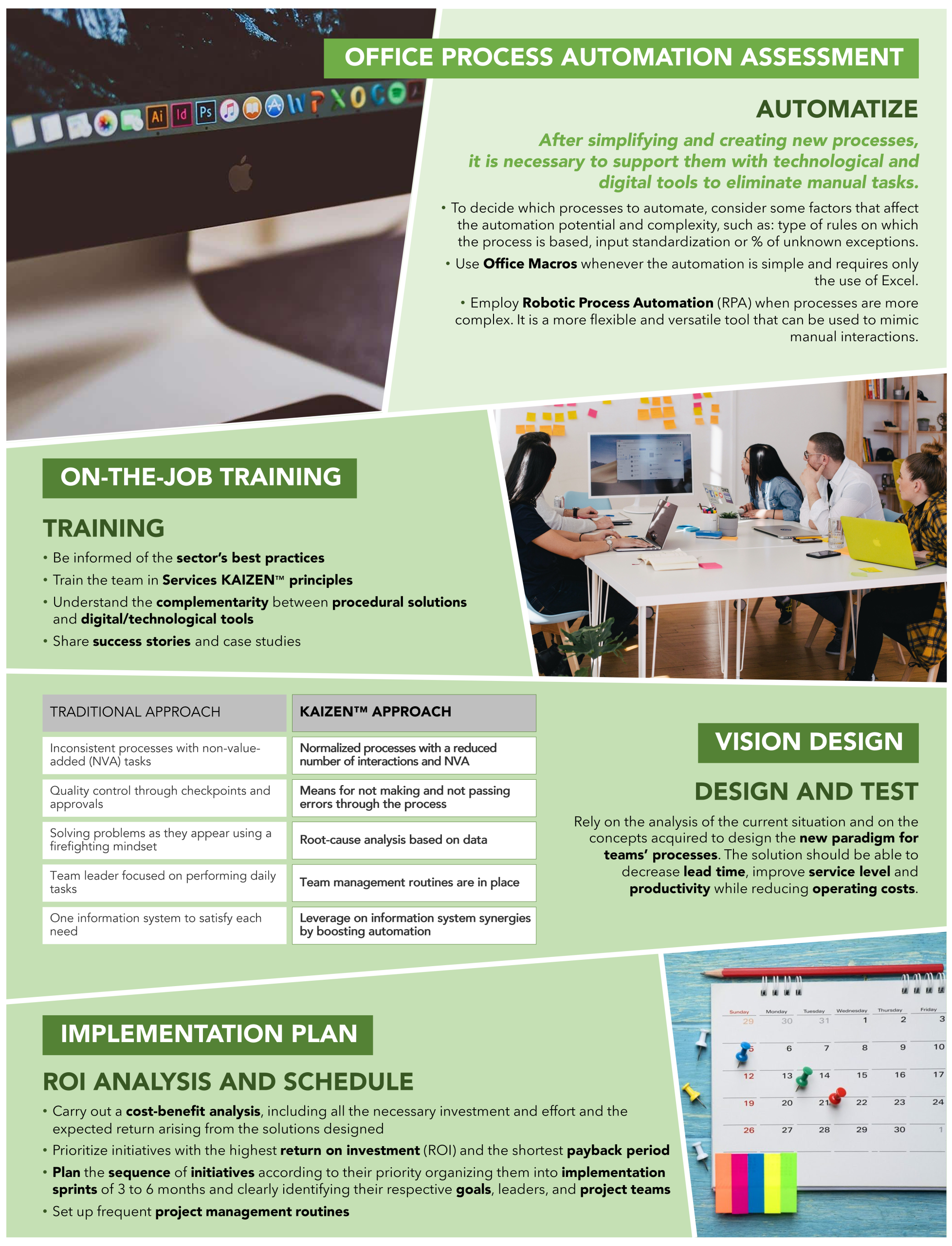 Getting started on a Business Services Improvement Journey