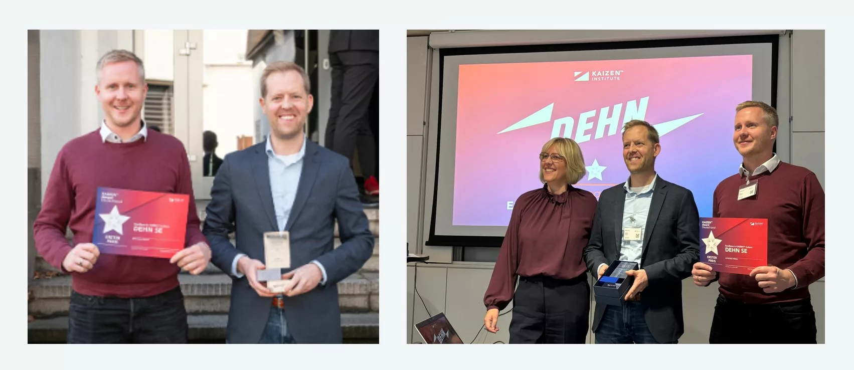 Recognition of DEHN at Kaizen Awards Germany 2025