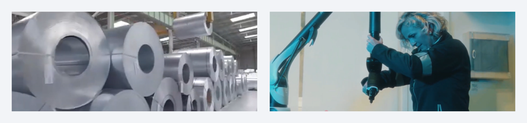 Images representing the company's activities