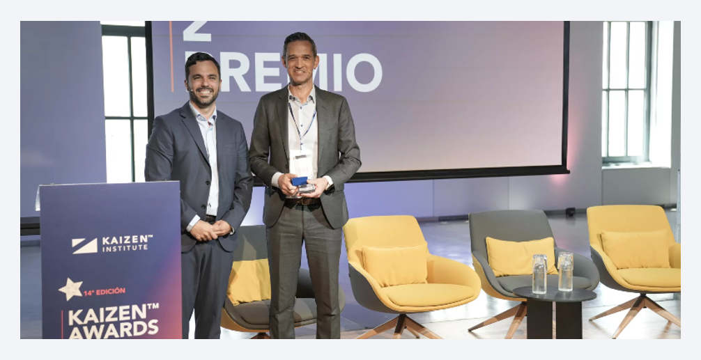 Reconocimiento de la empresa en los KAIZEN™ Awards España